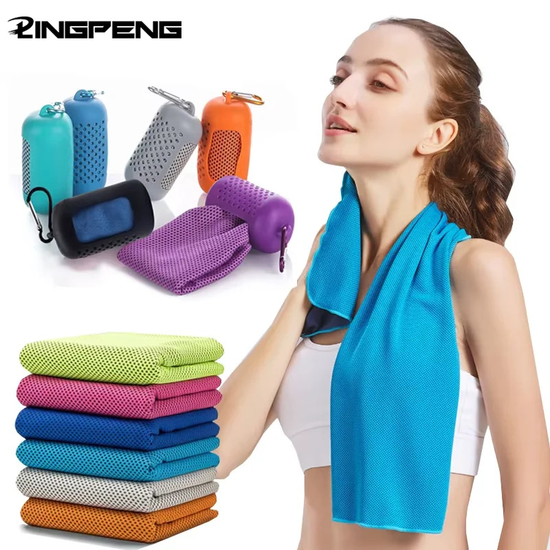 Camp Towel Microfiber - Asciugamano da ghiaccio rinfrescante per sport