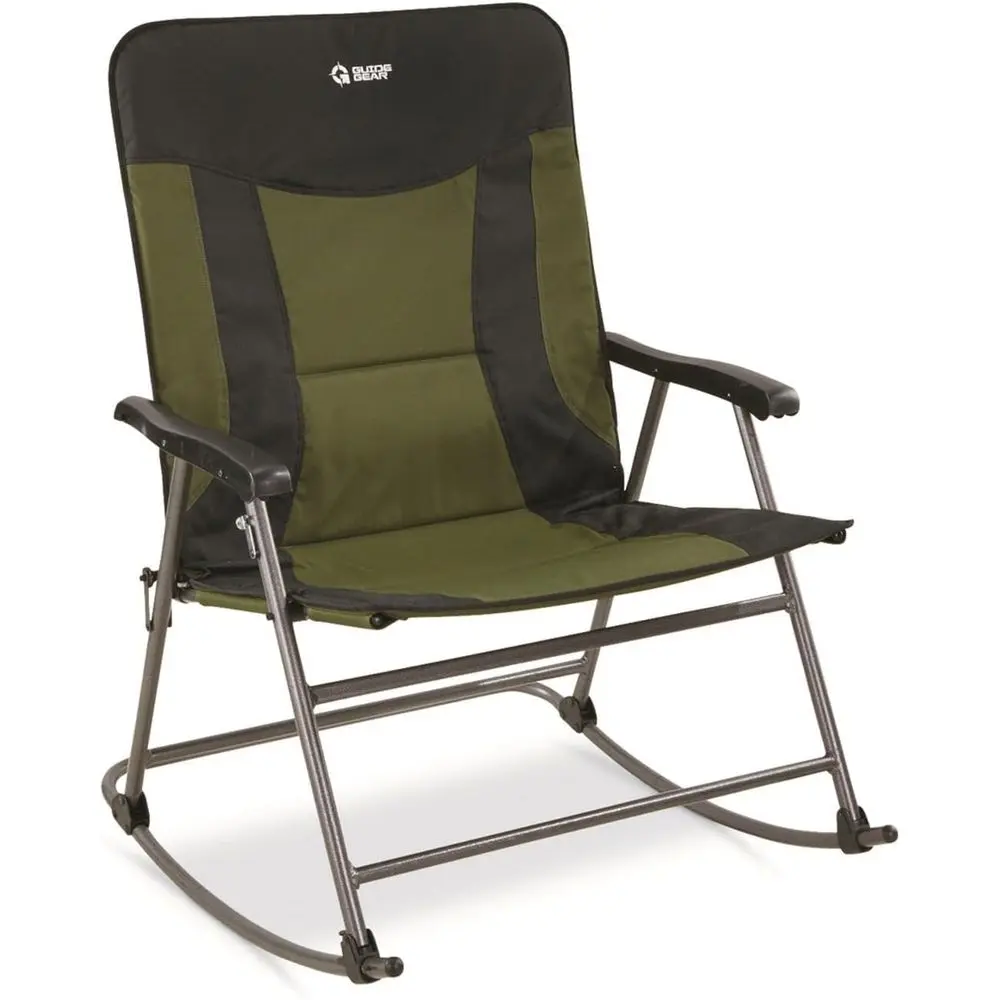 Outdoor Oversized Camping Chair - Sedia da campeggio a dondolo portatile