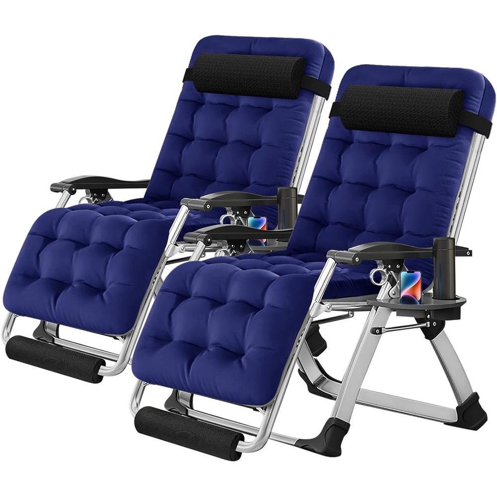 Outdoor Oversized Camping Chair - Sedia a Gravità Zero Allargata 29