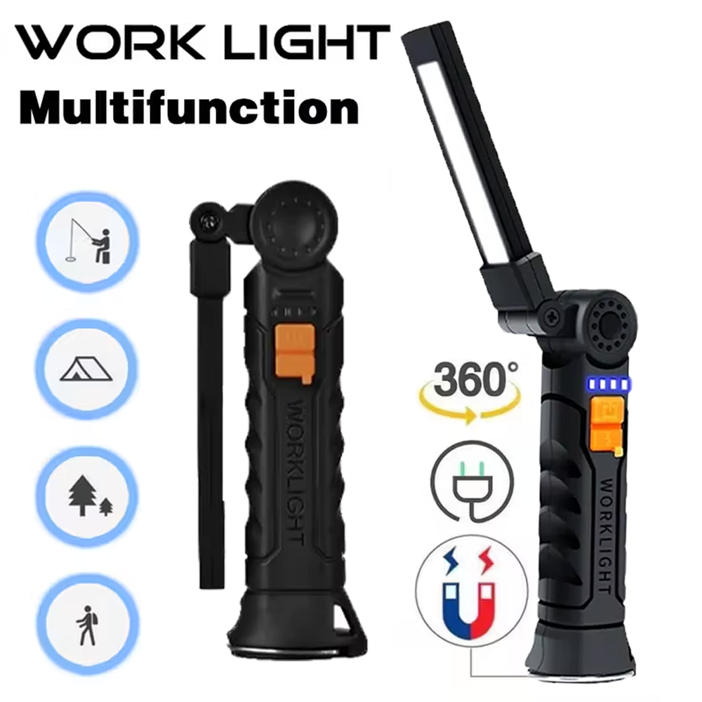 Camping Lantern - Torcia portatile a LED COB Torcia