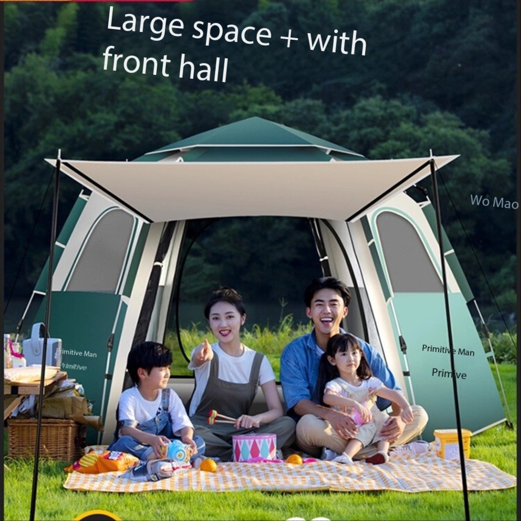 Outdoor Camping Automatic Quick Opening Tent - 캠핑Tenda da campeggio per 6-8 persone