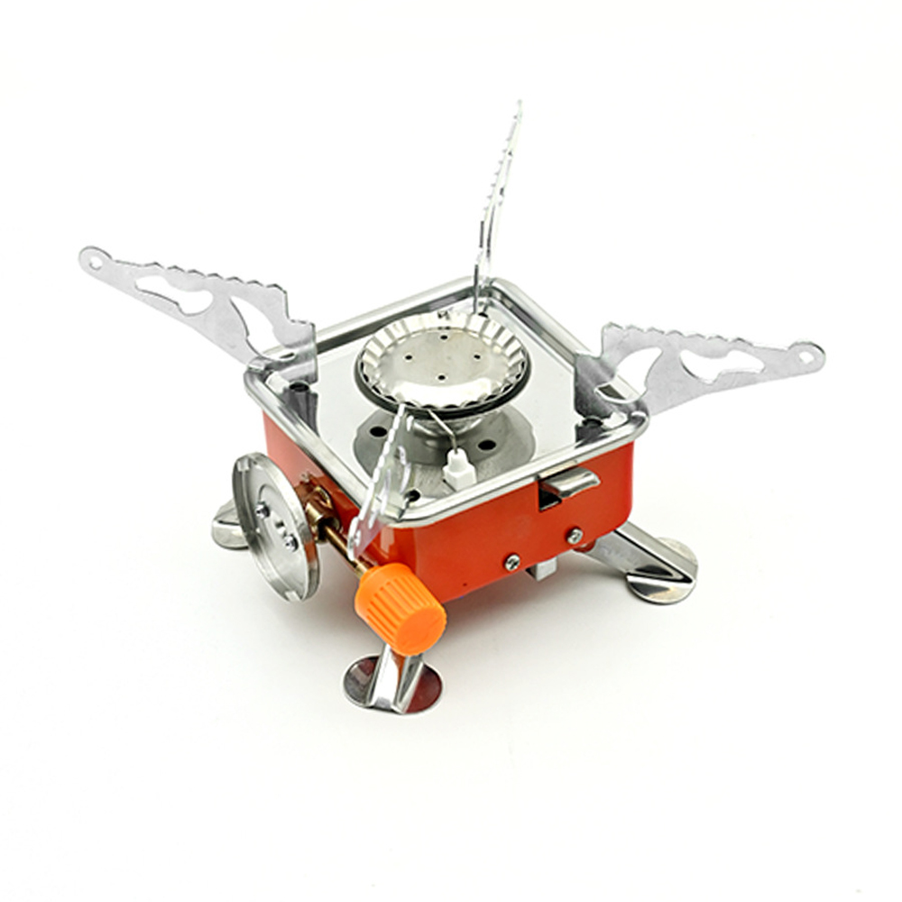 Outdoor Gas Camping Oven - Bruciatore portatile da campeggio pieghevole antivento