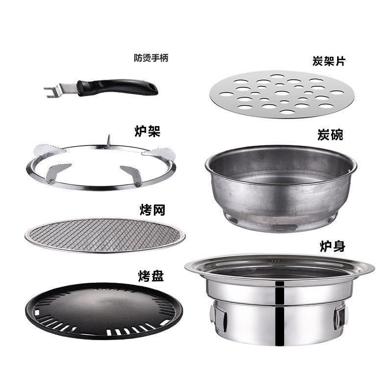 Outdoor Gas Camping Oven - Barbecue a Carbone in Acciaio Inox