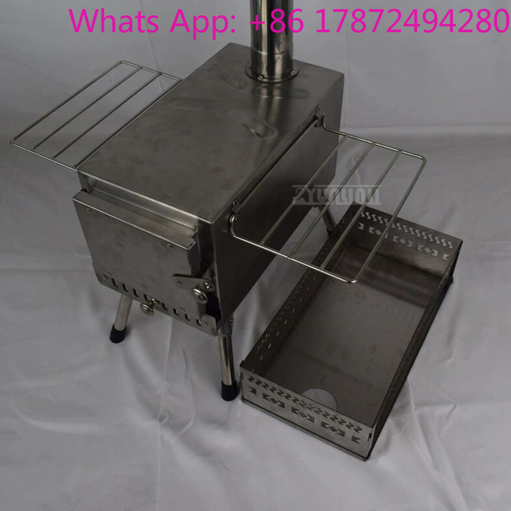 Outdoor Camping Wood Burning Stove - Stufa Portatile a Legna per Riscaldamento
