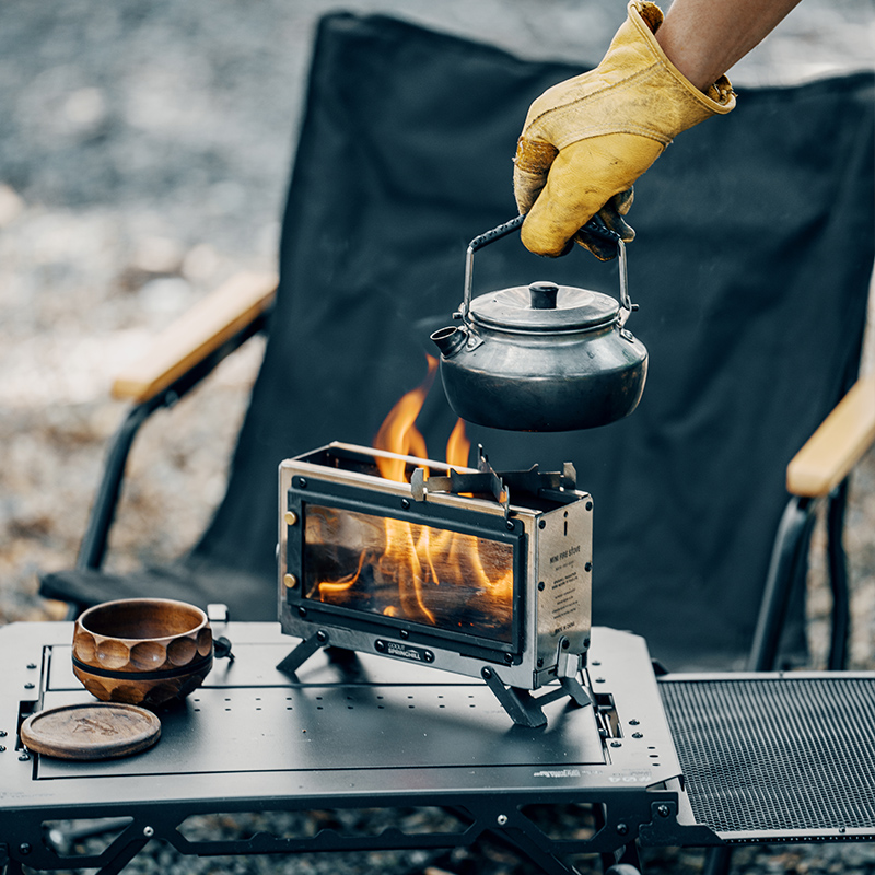 Outdoor Camping Wood Burning Stove - Stufa a Legna Portatile Goout Springhill,