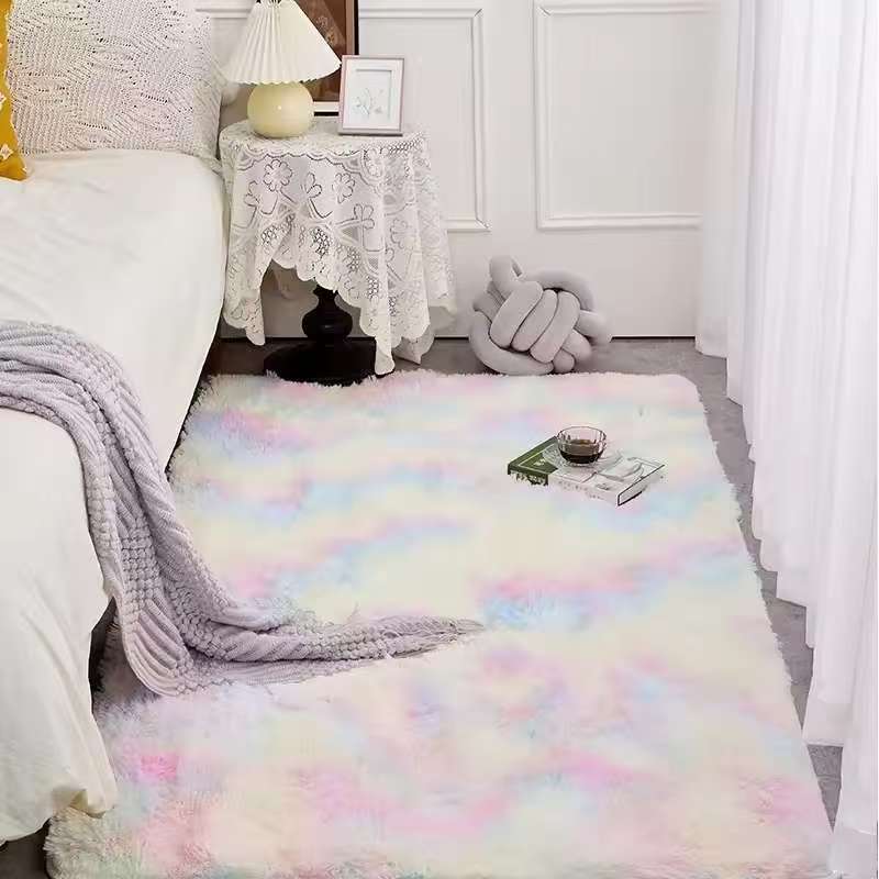Outdoor Camping Games For Adults - Tappeto VIKAMA in peluche tie-dye per