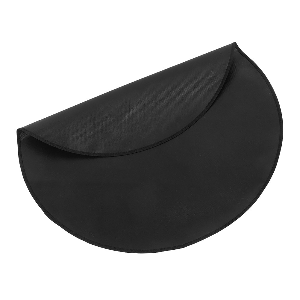 Outdoor Camping Fire - Tappetino Rotondo Ignifugo per Barbecue, Resistente
