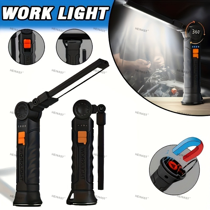 Camping Lantern - Torcia pieghevole a LED COB Lanterna