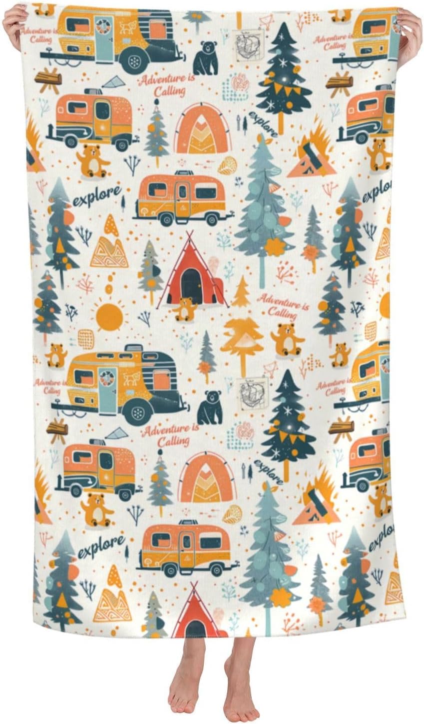 Camp Towel Microfiber - Telo Mare da Campeggio in Microfibra