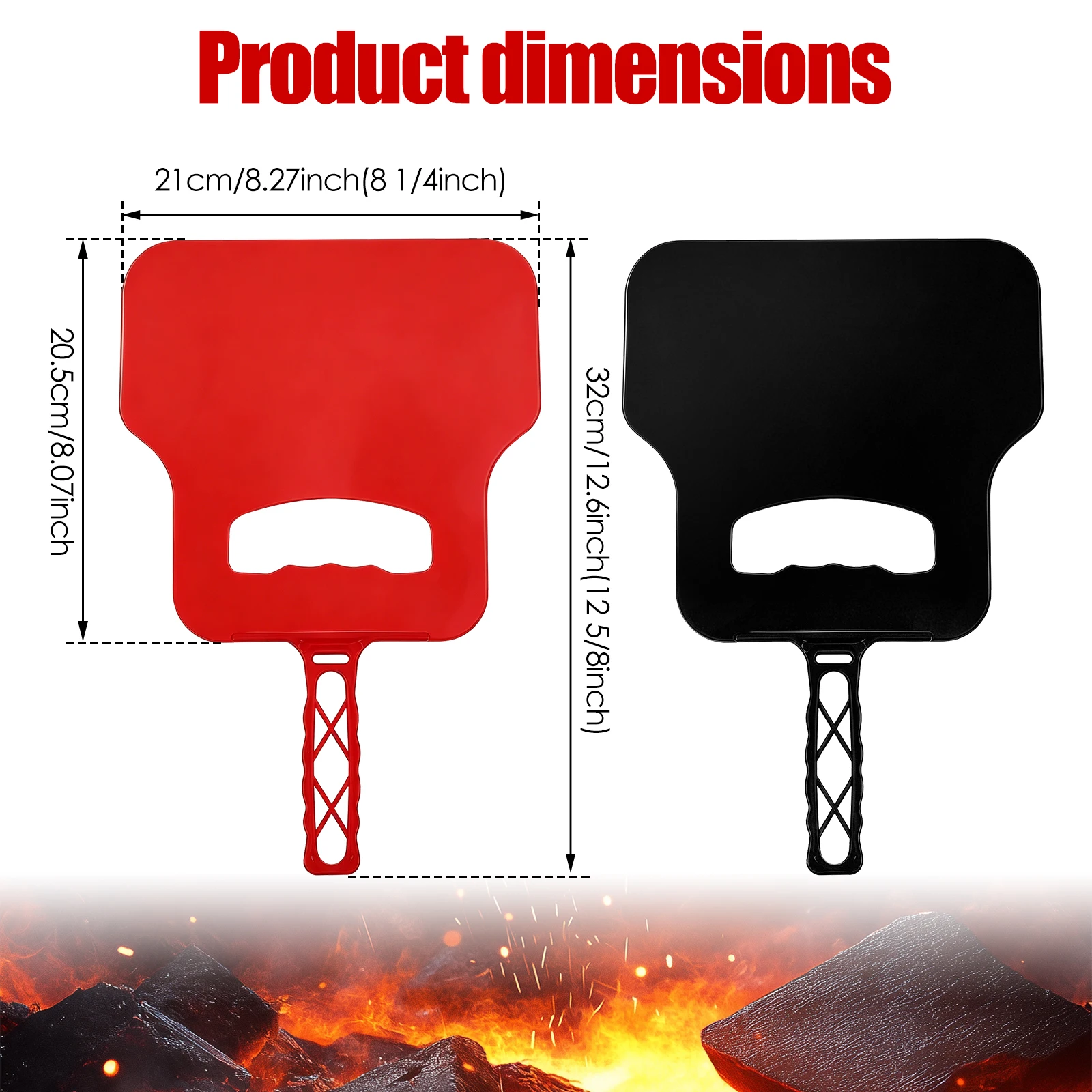 Ventilatore Manuale in Plastic - Outdoor Camping Fire recensione e prezzo