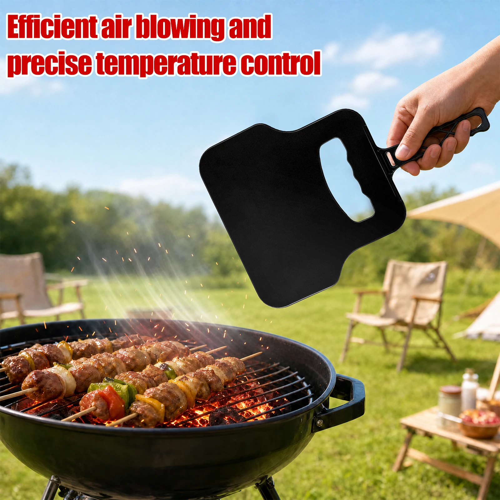 Ventilatore Manuale in Plastic - Outdoor Camping Fire recensione e prezzo