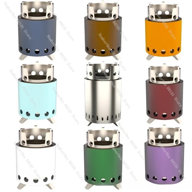 Stufa da campeggio in acciaio  - Outdoor Camping Wood Burning Stove recensione e prezzo
