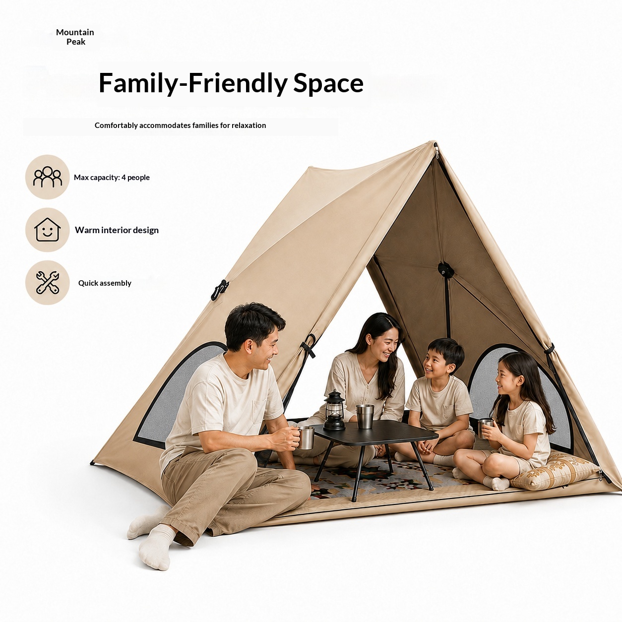 Tenda Triangolare Automatica,  - Outdoor Camping Automatic Quick Opening Tent recensione e prezzo