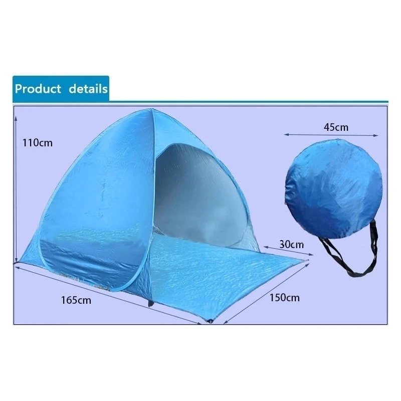 Tenda da Spiaggia ad Apertura  - Outdoor Camping Automatic Quick Opening Tent recensione e prezzo