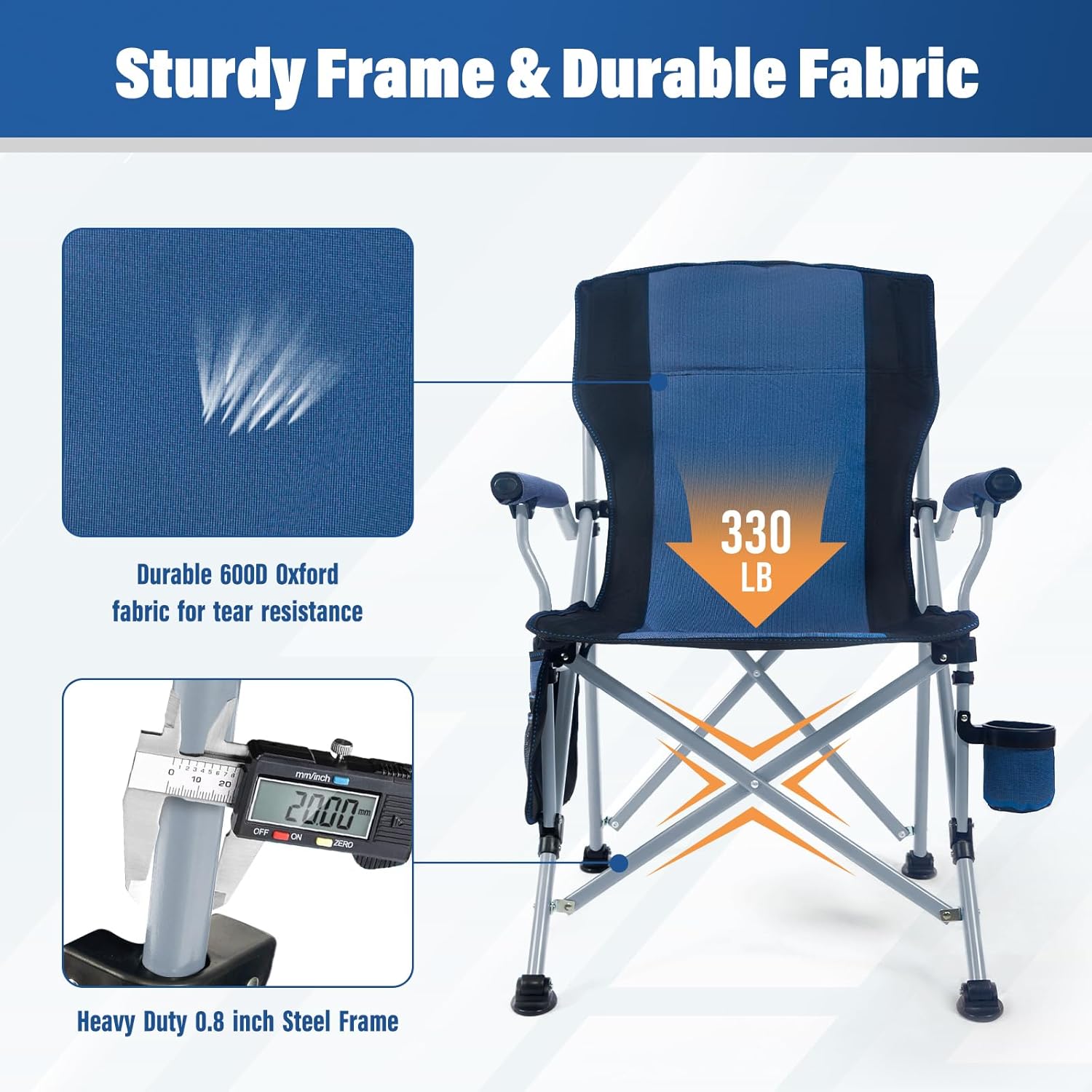 Sedia da Campeggio Pieghevole  - Outdoor Camping Chairs Folding recensione e prezzo