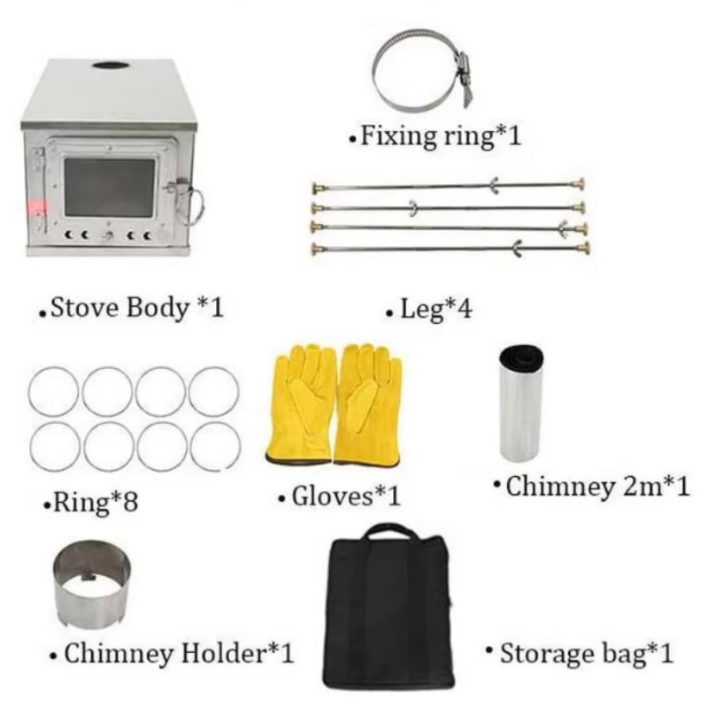 Tenda pieghevole stufa leggera - Outdoor Camping Wood Burning Stove recensione e prezzo