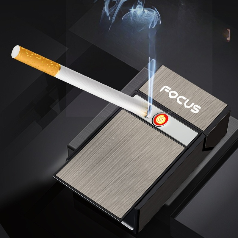 Nuovo accendino USB a forma di - Outdoor Windproof Lighter recensione e prezzo