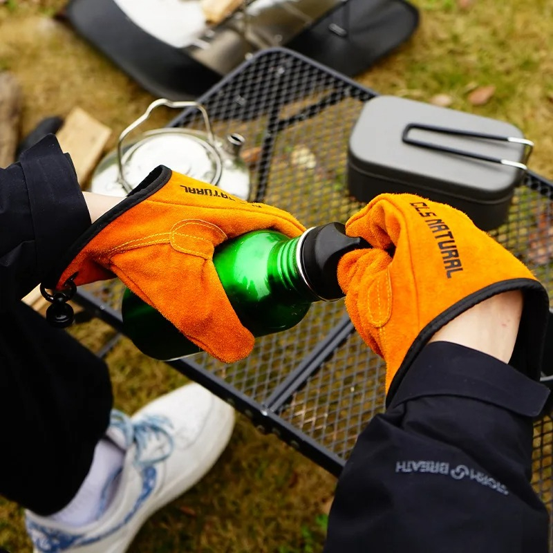 Guanti da BBQ Resistenti al Ca - Outdoor Camping Fire recensione e prezzo