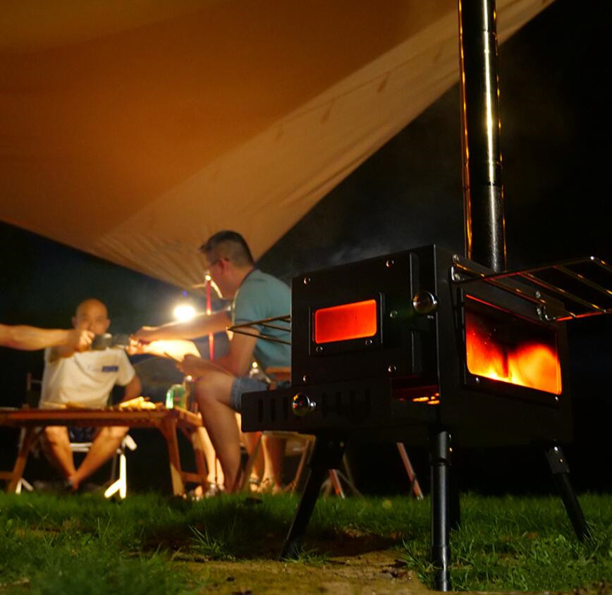 Stufa a legna portatile da cam - Outdoor Camping Wood Burning Stove recensione e prezzo