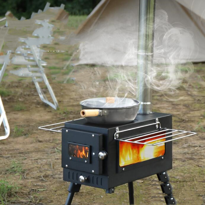 Stufa a legna portatile da cam - Outdoor Camping Wood Burning Stove recensione e prezzo