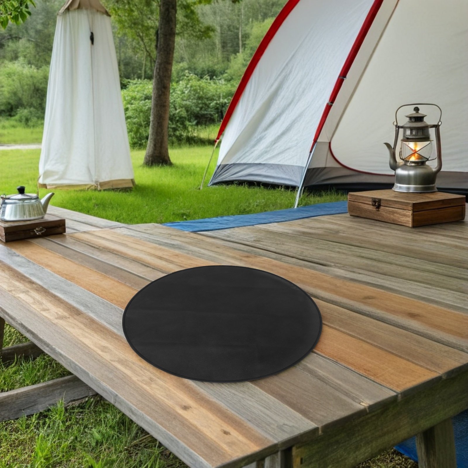 Tappetino Rotondo Resistente a - Outdoor Camping Fire recensione e prezzo