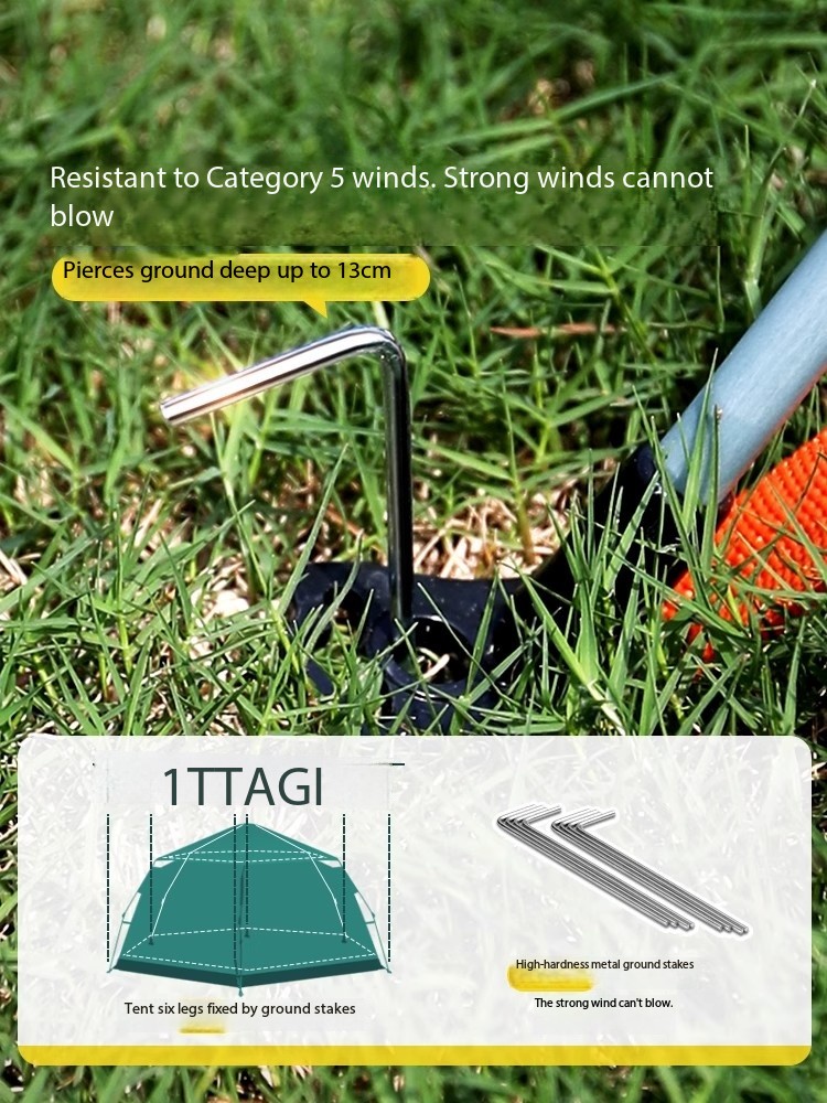 캠핑Tenda da campeggio per 6-8 p - Outdoor Camping Automatic Quick Opening Tent recensione e prezzo