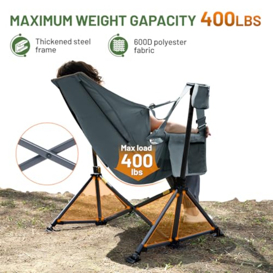 zz-Hammock Sedia da campeggio  - Outdoor Oversized Camping Chair recensione e prezzo