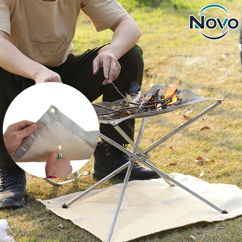 Tappetino ignifugo per campegg - Outdoor Camping Fire recensione e prezzo