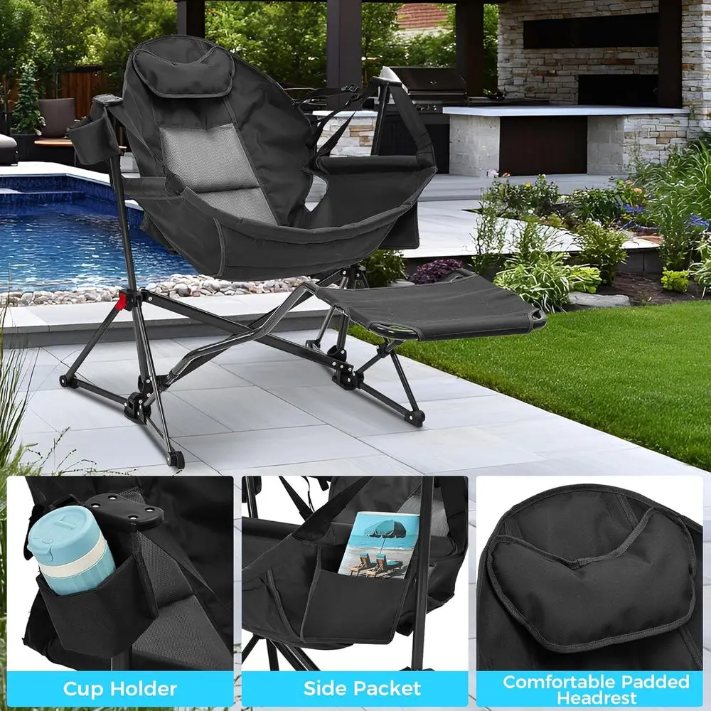Sedia da campeggio portatile o - Outdoor Oversized Camping Chair recensione e prezzo