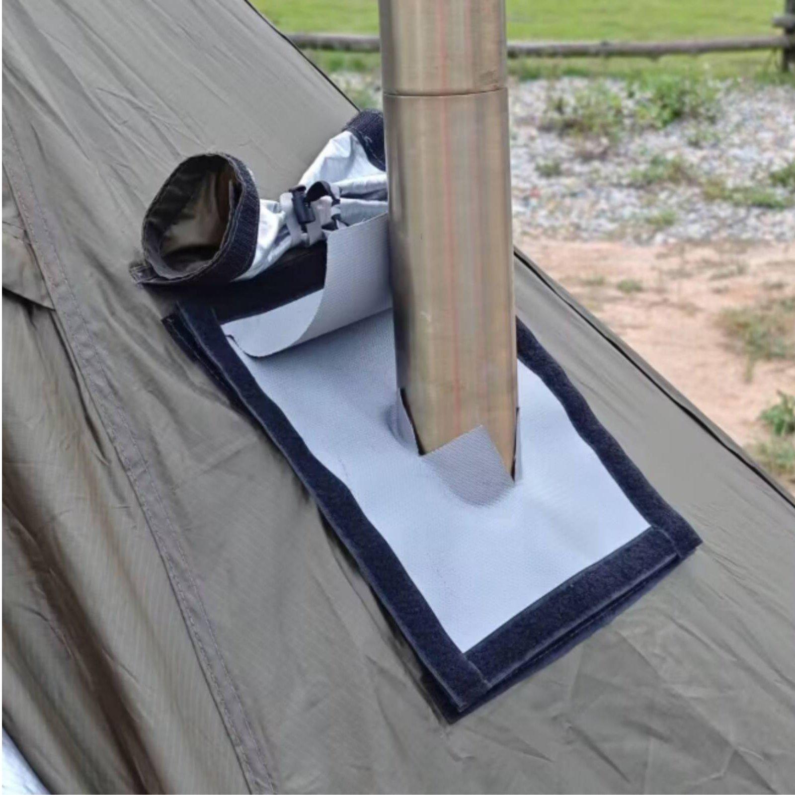 Protezione per canna fumaria d - Outdoor Camping Fireplace recensione e prezzo