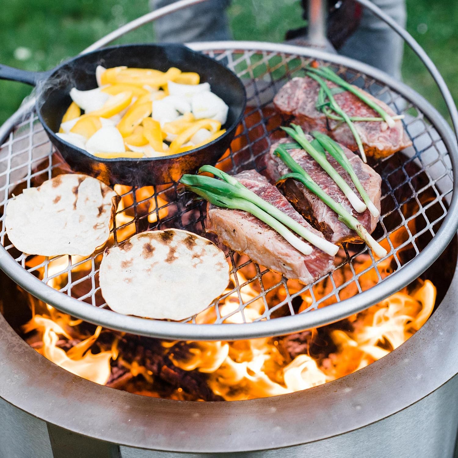 Griglia da Cucina per Falò in  - Outdoor Camping Fire recensione e prezzo