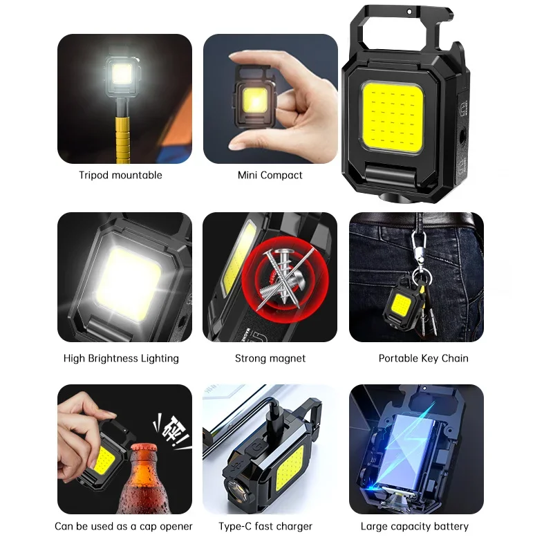 Mini torcia portachiavi luce C - Camping Lantern recensione e prezzo