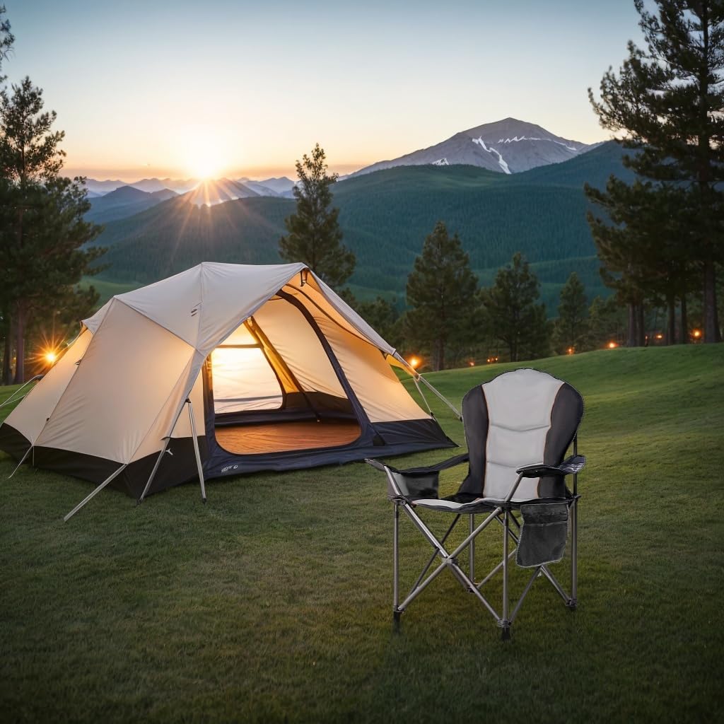 Sedia da campeggio pieghevole  - Outdoor Oversized Camping Chair recensione e prezzo