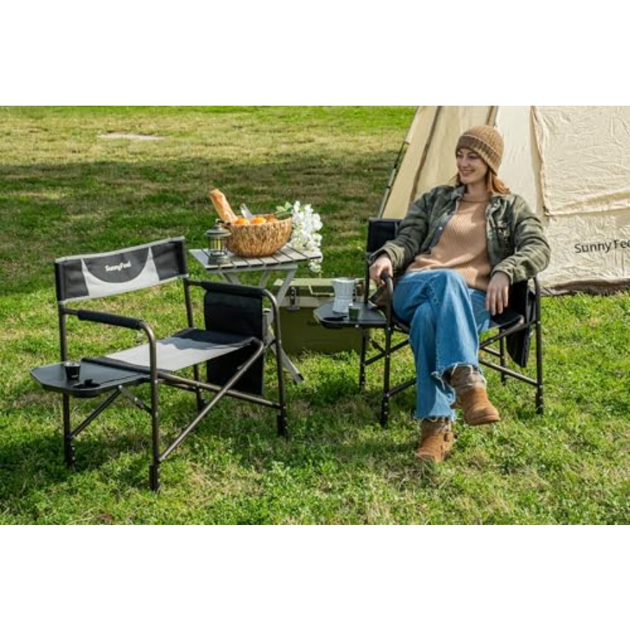 Sedia da regista pieghevole ov - Outdoor Oversized Camping Chair recensione e prezzo