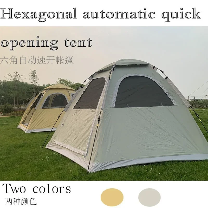 Tenda da campeggio portatile a - Outdoor Camping Automatic Quick Opening Tent recensione e prezzo