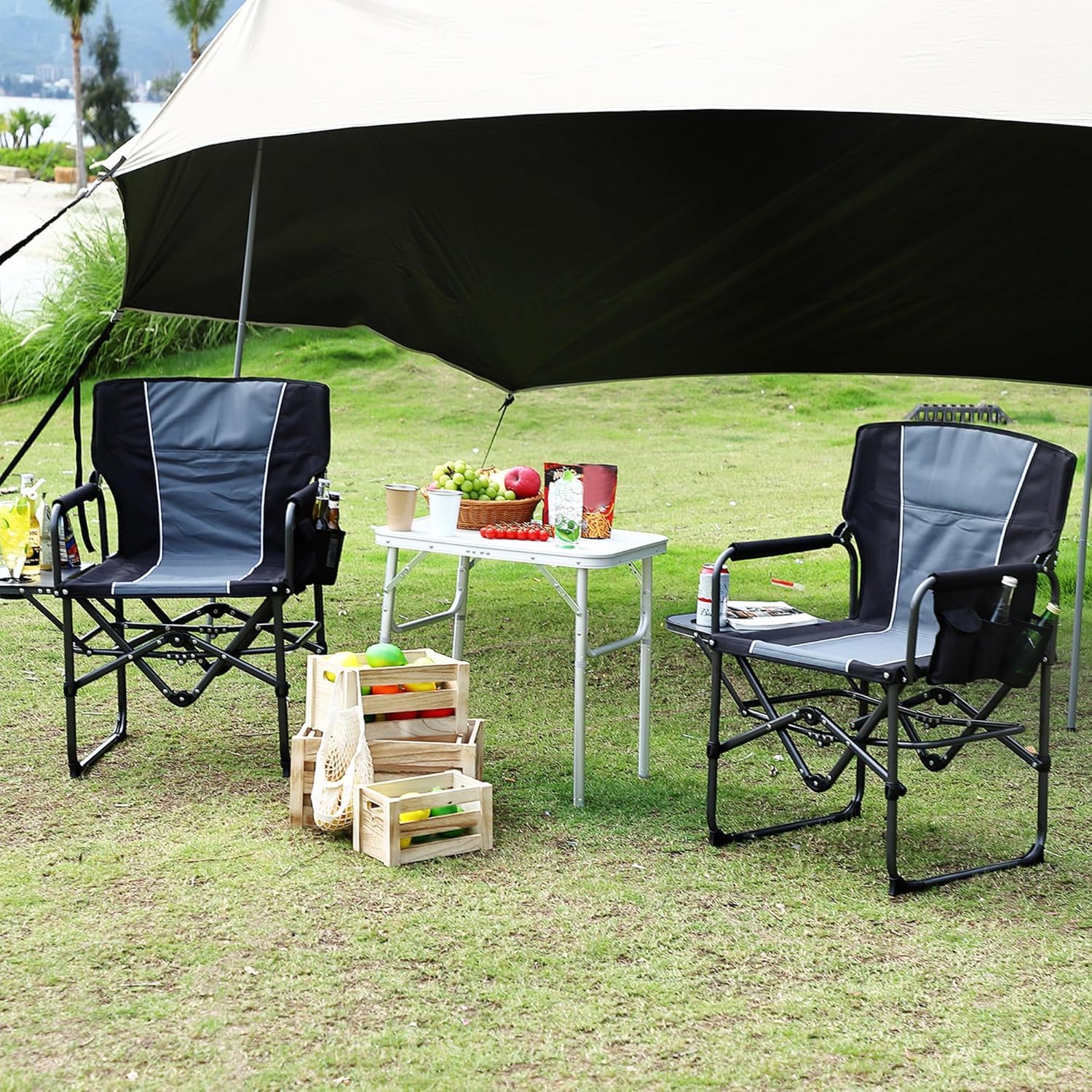Sedie da campeggio per registi - Outdoor Oversized Camping Chair recensione e prezzo