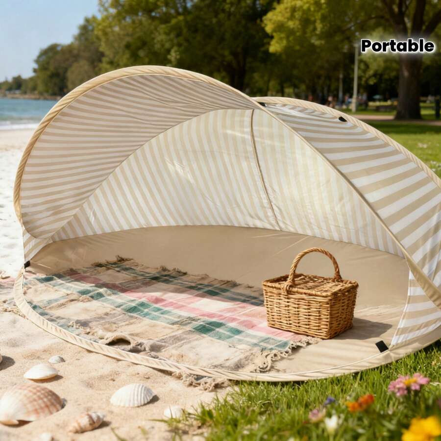 Tenda da Spiaggia per 2 Person - Outdoor Camping Automatic Quick Opening Tent recensione e prezzo