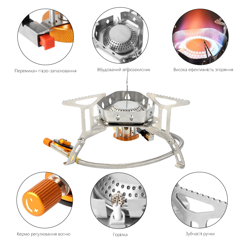 Fornello a Gas da Campeggio TA - Outdoor Gas Camping Oven recensione e prezzo