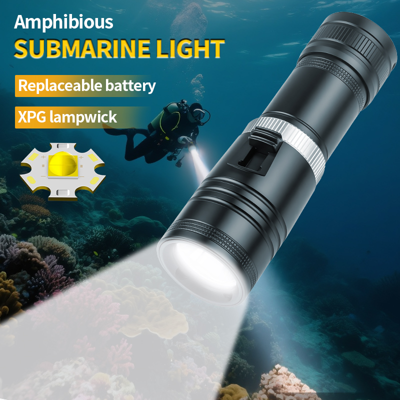 D117 Torcia subacquea in allum - Camping Lantern recensione e prezzo