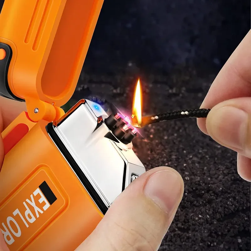 2023 NUOVO accendino a doppio  - Outdoor Windproof Lighter recensione e prezzo