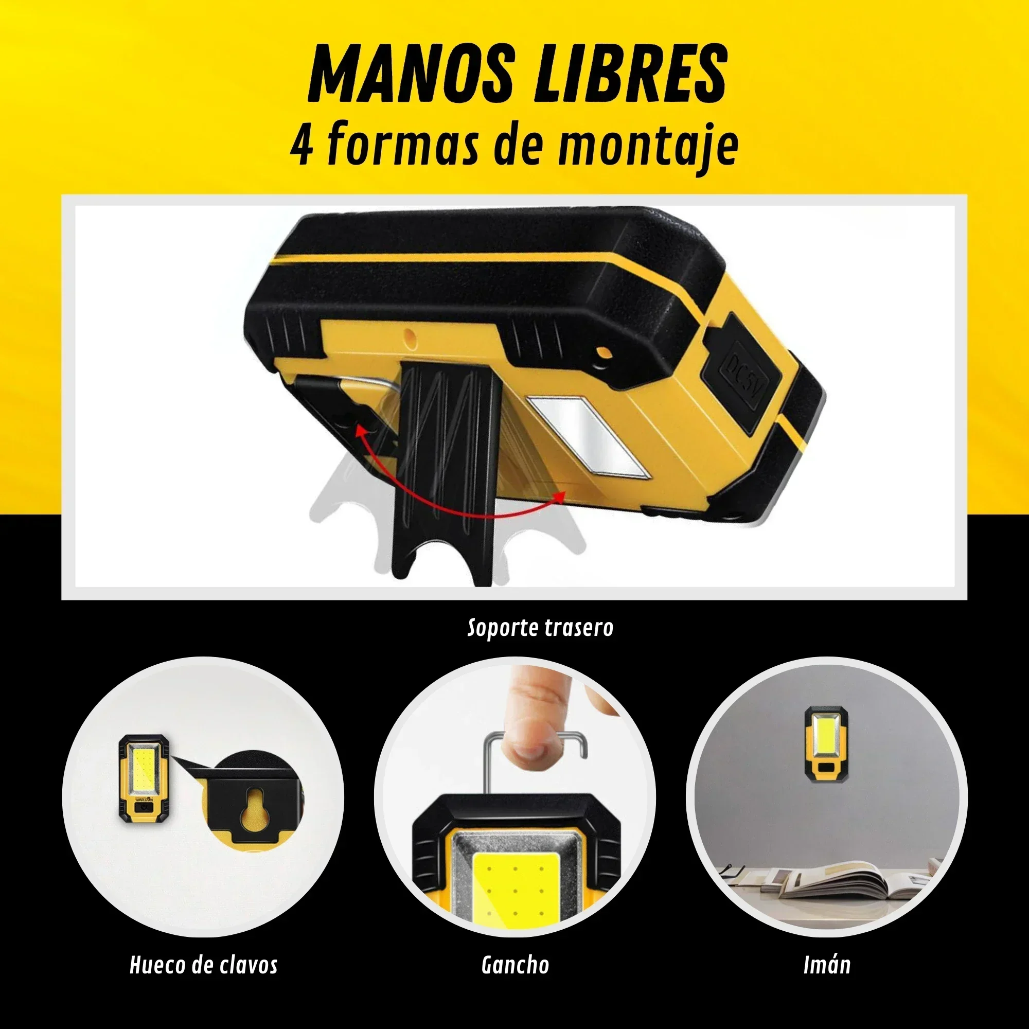 Torcia da lavoro portatile ric - Camping Lantern recensione e prezzo