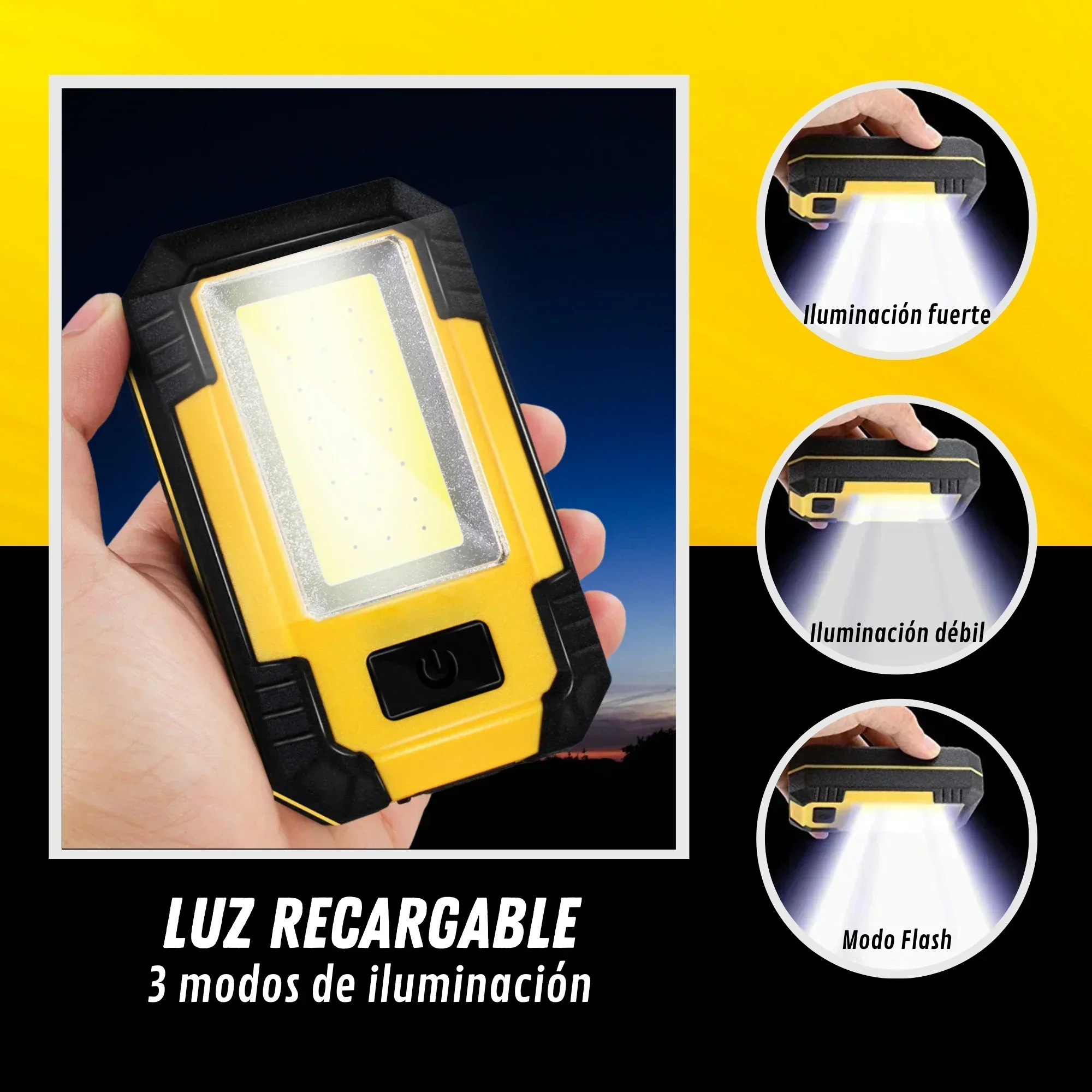 Torcia da lavoro portatile ric - Camping Lantern recensione e prezzo