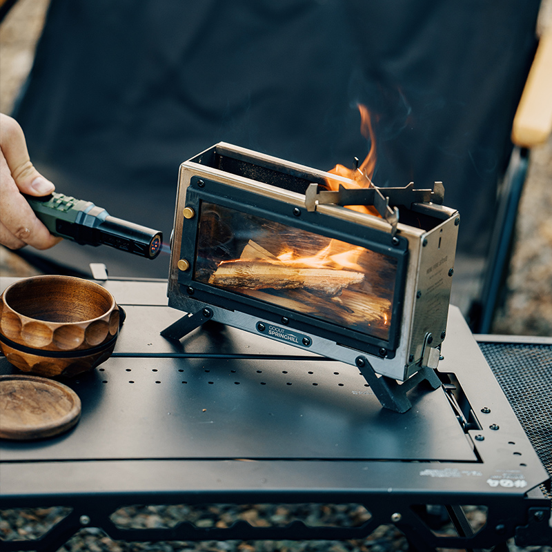 Stufa a Legna Portatile Goout  - Outdoor Camping Wood Burning Stove recensione e prezzo