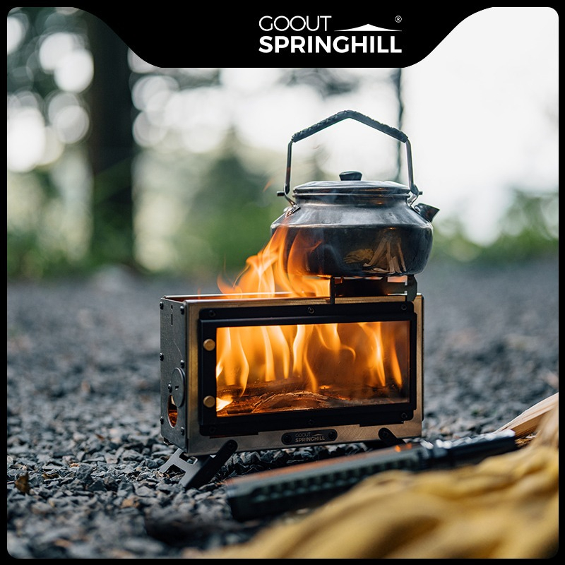 Stufa a Legna Portatile Goout  - Outdoor Camping Wood Burning Stove recensione e prezzo