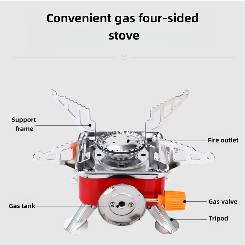 Fornello Quadrato Mini da Este - Outdoor Gas Camping Oven recensione e prezzo