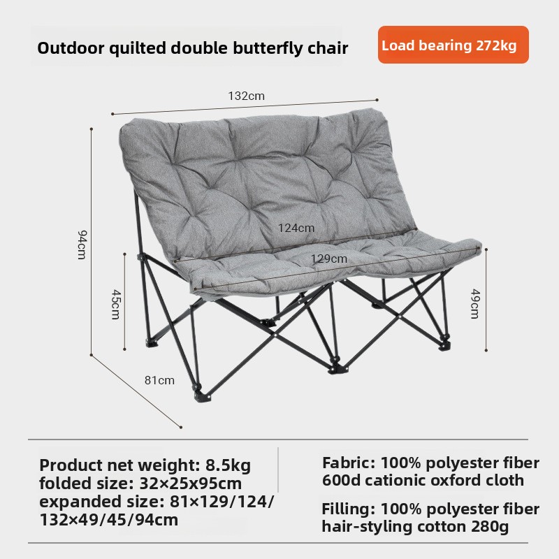 Sedia da Campeggio Pieghevole  - Outdoor Oversized Camping Chair recensione e prezzo