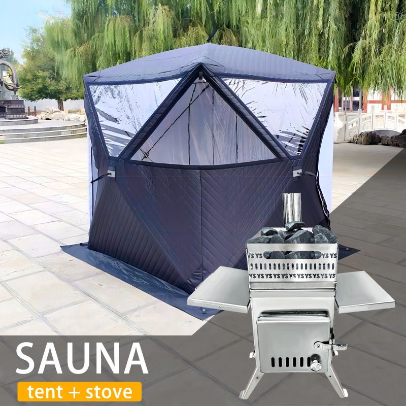 Stufa per Sauna in Acciaio Ino - Outdoor Camping Wood Burning Stove recensione e prezzo