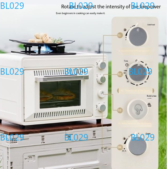 Forno da campeggio portatile m - Outdoor Gas Camping Oven recensione e prezzo