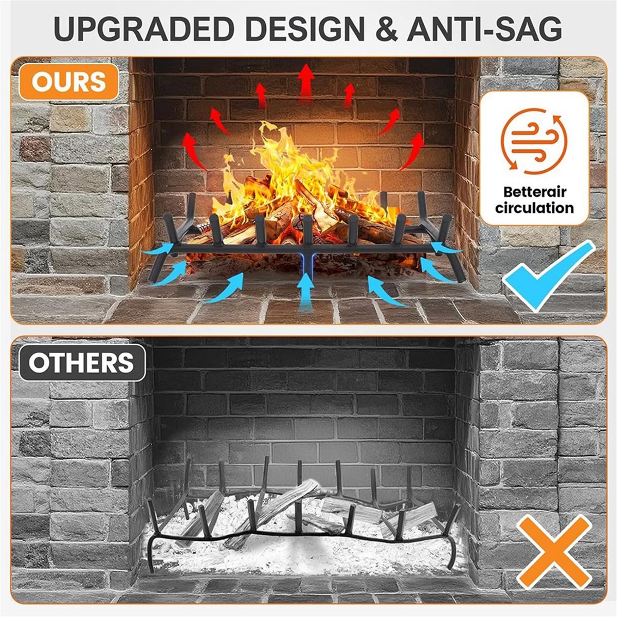 NUOVA griglia per legna da ard - Outdoor Camping Fireplace recensione e prezzo