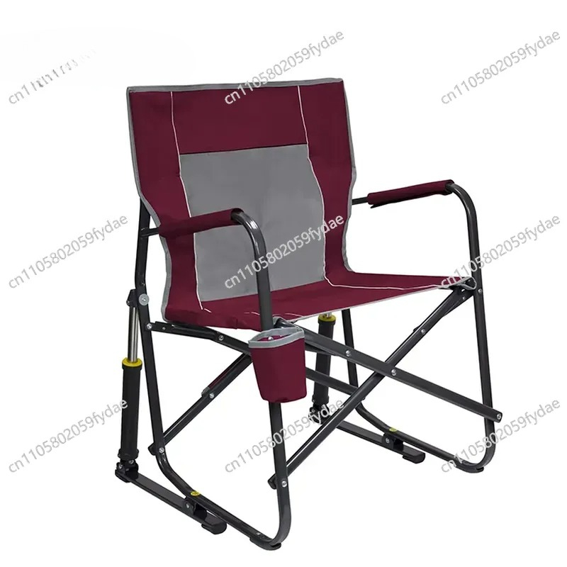 Sedia a dondolo pieghevole da  - Outdoor Oversized Camping Chair recensione e prezzo